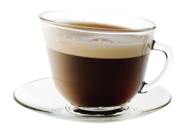 Coffee Cup with Crema PNG Transparent Background