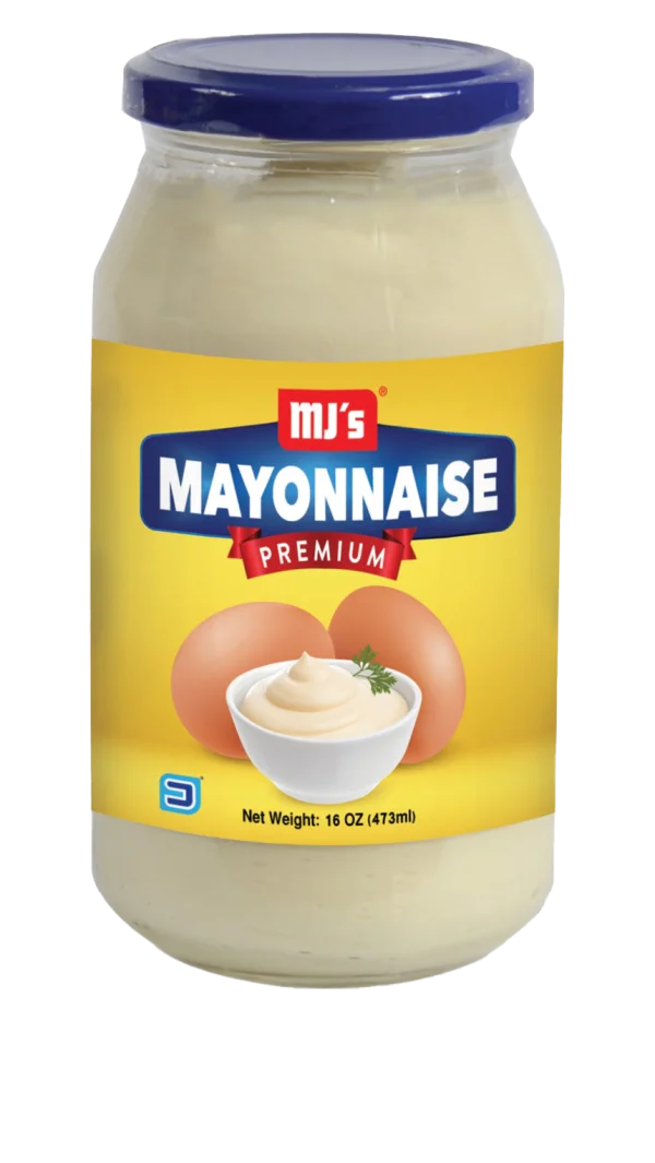 MJ's Mayonnaise Jar PNG Transparent Background