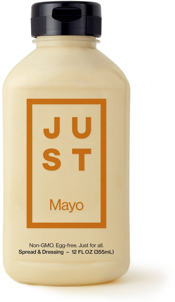 JUST Mayo Bottle PNG Transparent Background