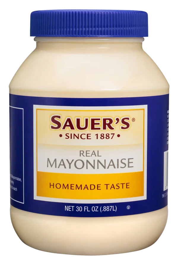 Sauer's Real Mayonnaise Jar PNG Transparent Background