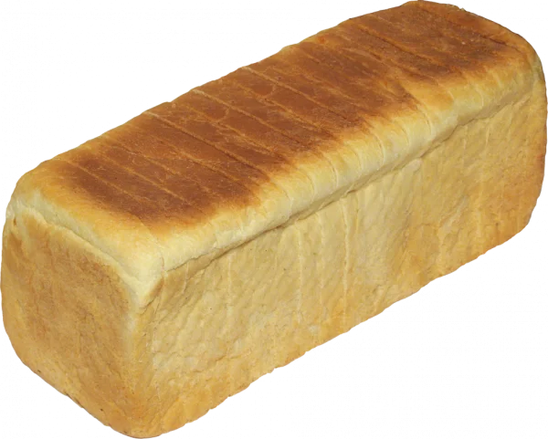 Loaf of White Bread PNG Transparent Background