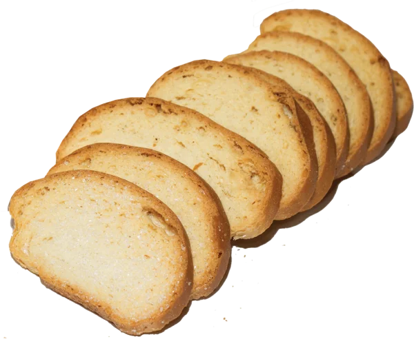 Sweet Rusk Slices PNG Transparent Background