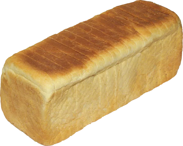 White Bread Loaf PNG Transparent Background