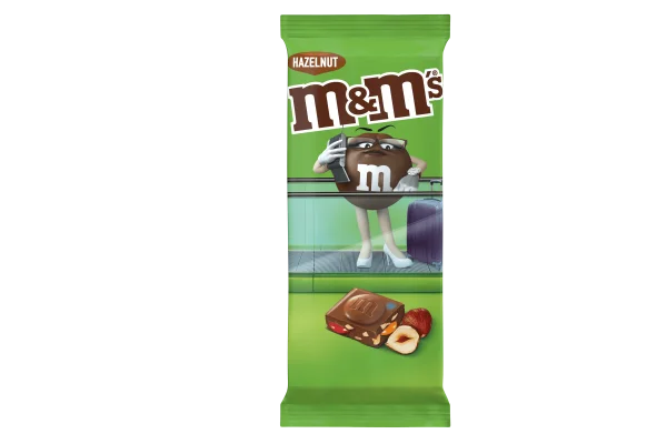 M&M's Hazelnut Chocolate Bar PNG