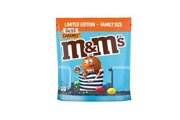 M&M's Salted Caramel Limited Edition Family Size PNG