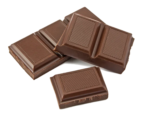 Chocolate Bar Pieces PNG Transparent Background
