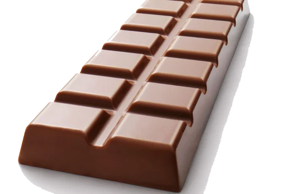 Milk Chocolate Bar PNG Transparent Background