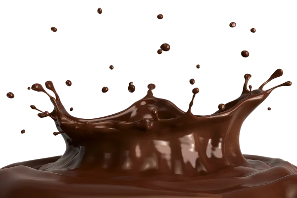 Realistic Chocolate Splash PNG Transparent Background