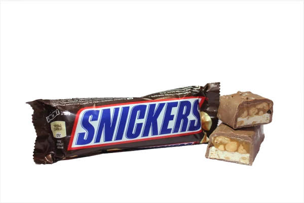 Snickers Chocolate Bar PNG Transparent Background