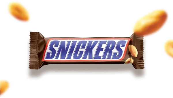Snickers Chocolate Bar PNG Transparent Background