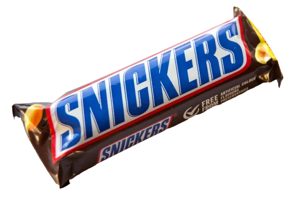 Snickers Chocolate Bar PNG Transparent Background