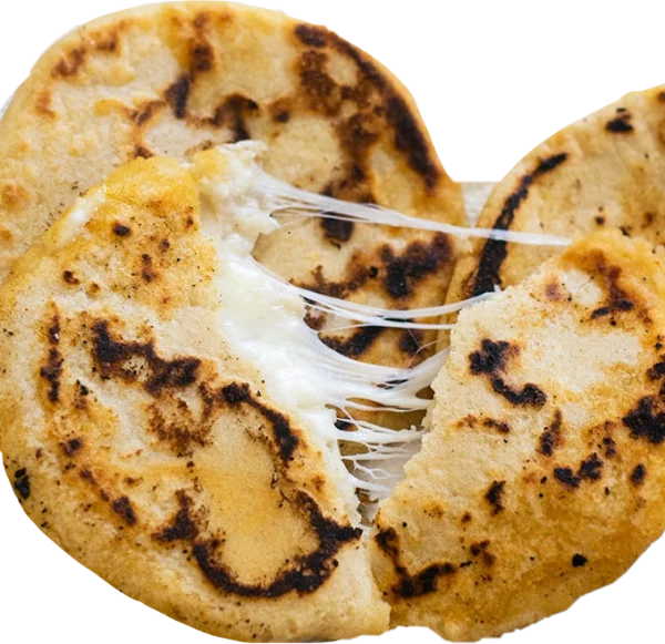 Cheesy Pupusas PNG Transparent Background