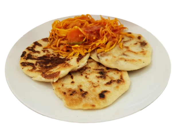 Pupusas with Curtido Transparent Background PNG