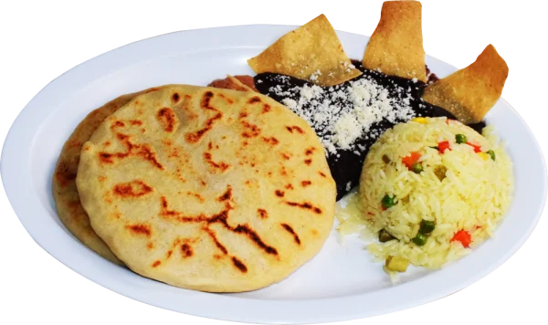 Latin American Food Platter PNG Transparent Background