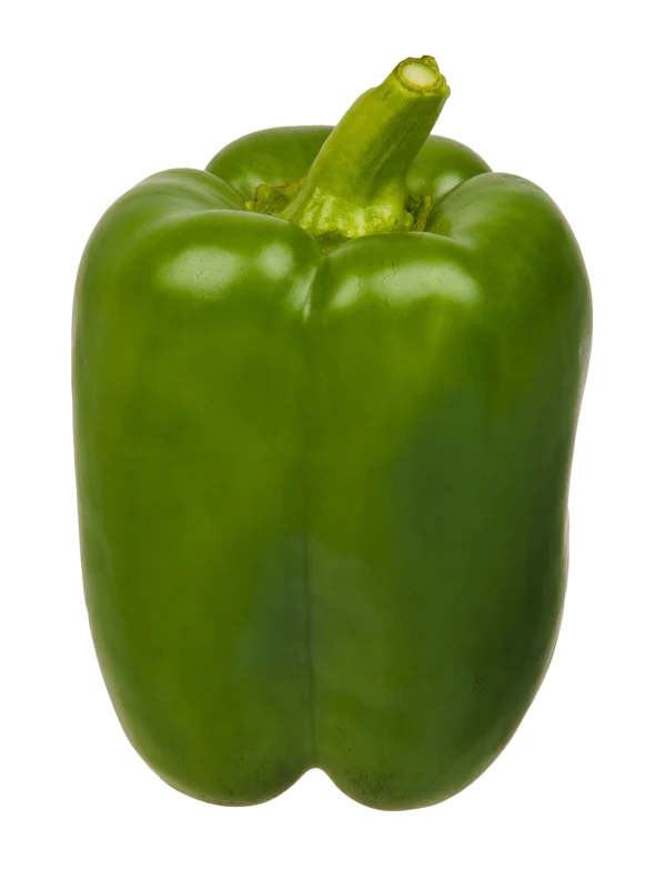 Green Bell Pepper PNG Transparent Background