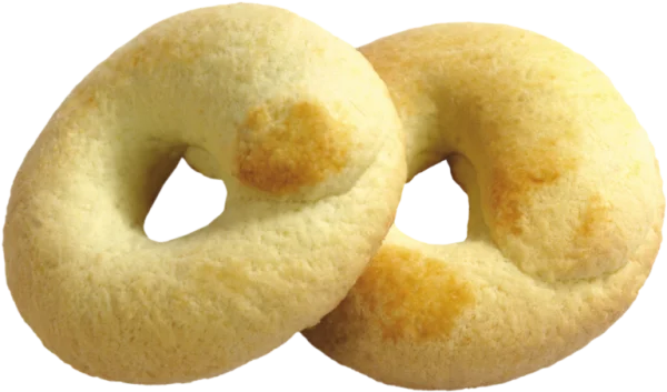 Ring Shaped Butter Cookies PNG Transparent