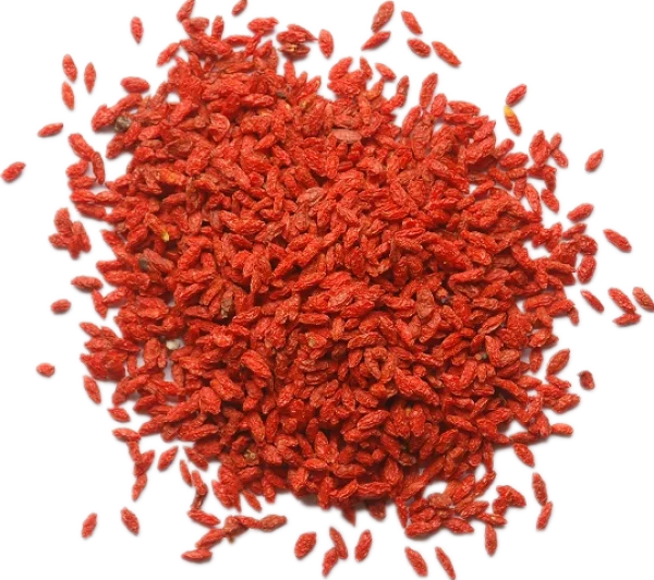Pile of Dried Goji Berries Transparent PNG