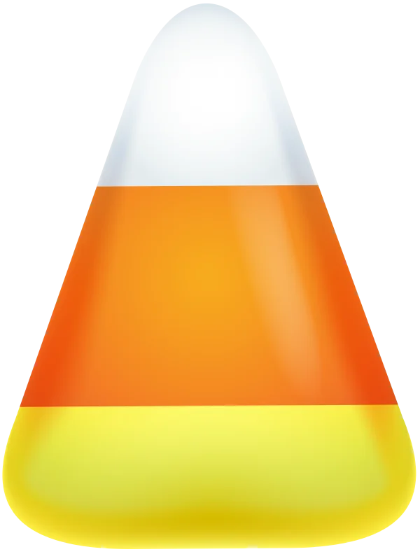 Candy Corn PNG Transparent Background