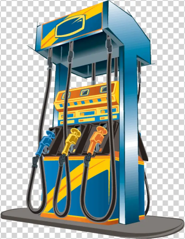 Gas Pump Fuel Dispenser PNG Transparent Background