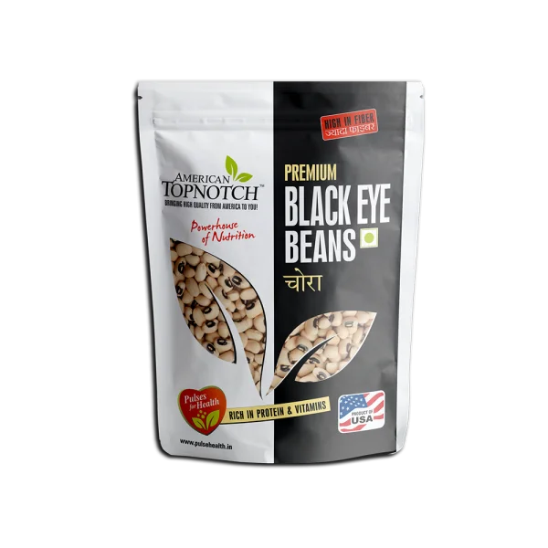 Premium Black Eye Beans Packet PNG Transparent Background