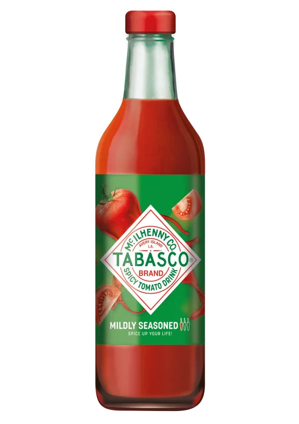 Tabasco Spicy Tomato Drink Bottle PNG Transparent