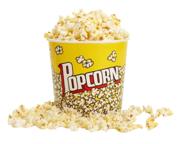 Popcorn Bucket PNG Transparent Background