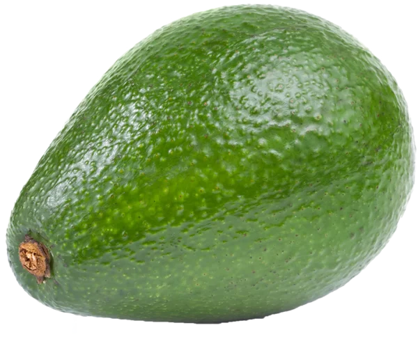 Fresh Green Avocado PNG Transparent Background
