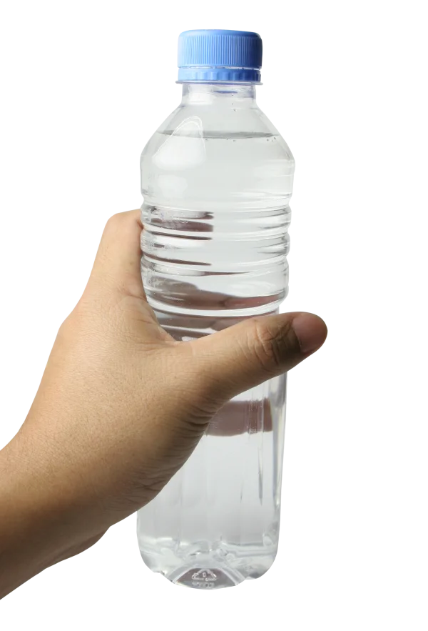Hand Holding Water Bottle PNG Transparent Background