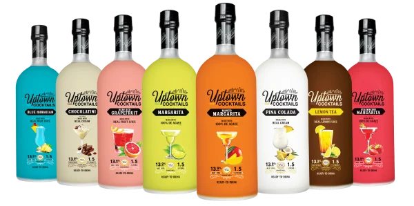 Uptown Cocktails Ready-to-Drink Bottles Collection PNG