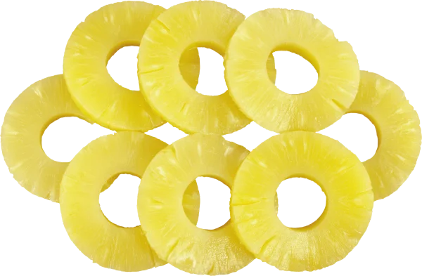 Pineapple Rings PNG Transparent Background