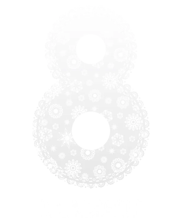 March 8 International Women's Day Floral PNG