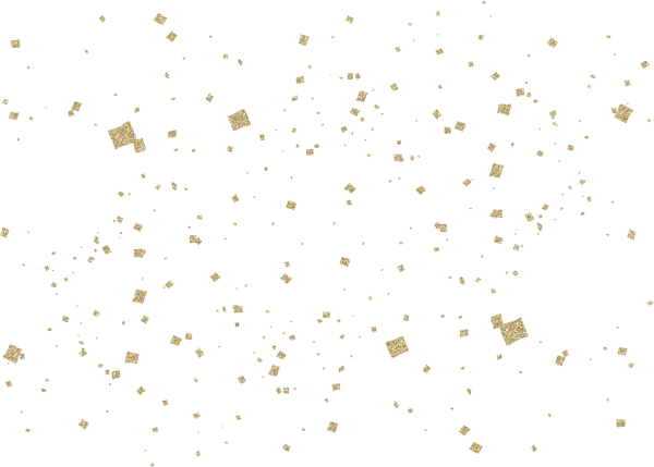 Gold Glitter Texture PNG Transparent Background