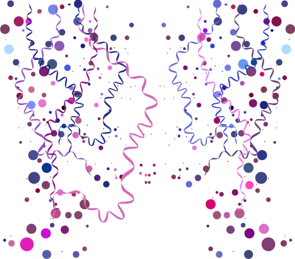 Colorful Confetti and Streamers PNG Transparent Background