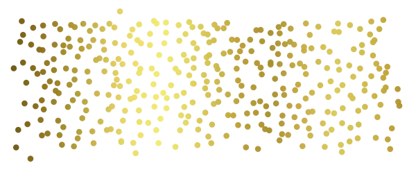 Golden Confetti Scatter Transparent PNG