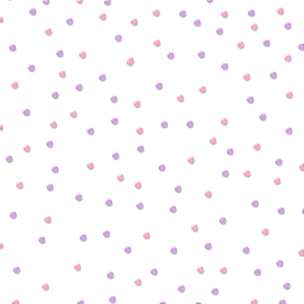 Pink and Purple Glitter Dots PNG Transparent Background