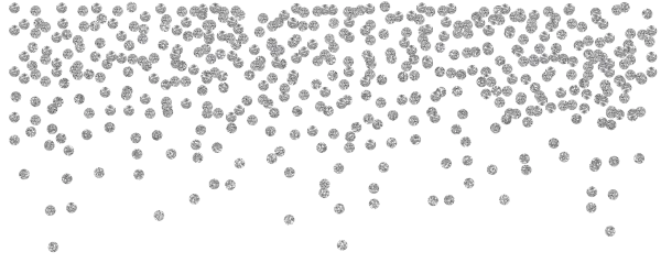Silver Glitter Falling PNG Transparent Background