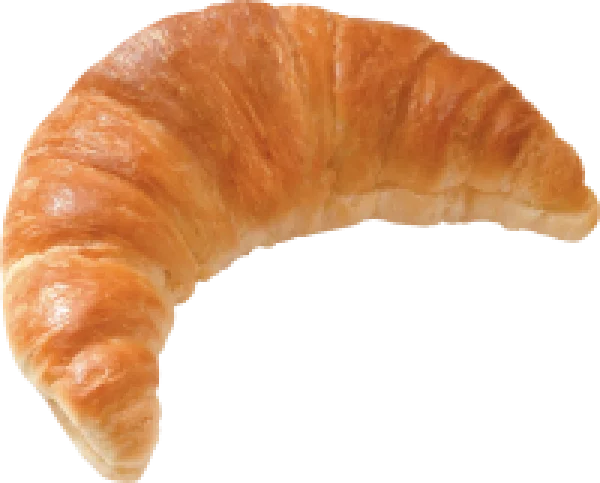Fresh Baked Croissant PNG Transparent Background