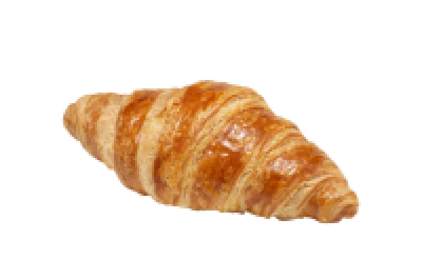 Golden Croissant PNG Transparent Background