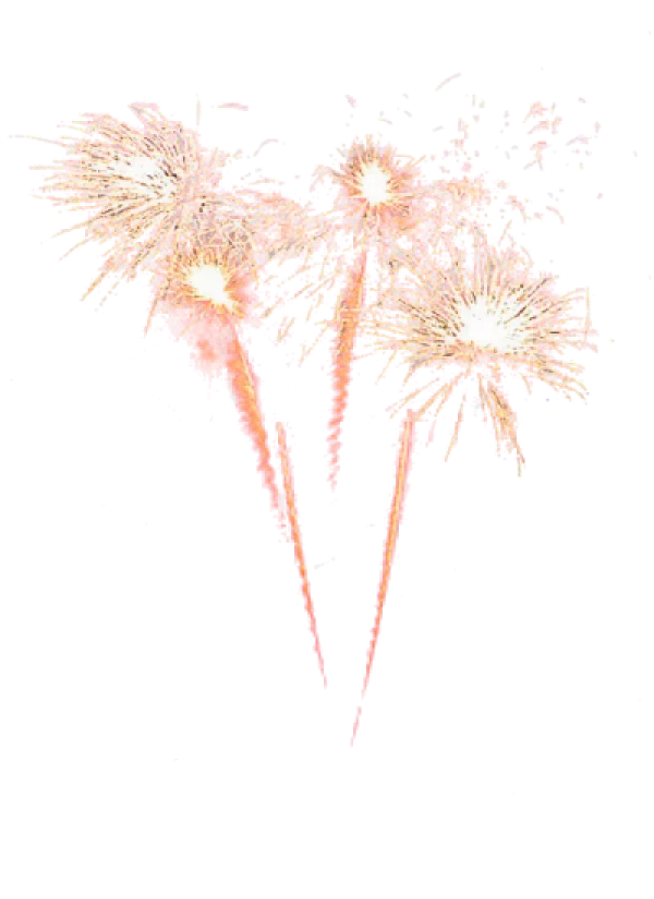 Fireworks Explosion PNG Transparent Background
