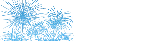 Dynamic Blue Fireworks PNG Transparent Background