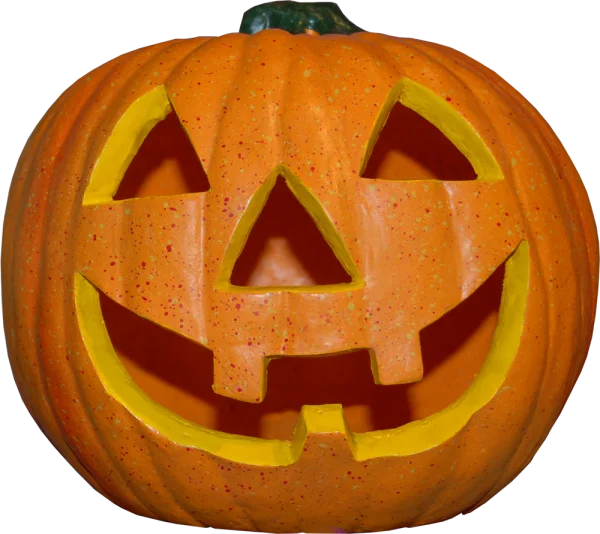 Halloween Jack-O'-Lantern Pumpkin PNG Transparent Background
