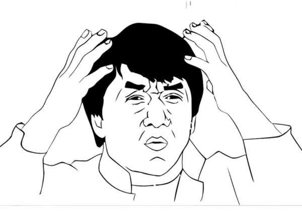 Jackie Chan Disgusted Meme PNG Transparent