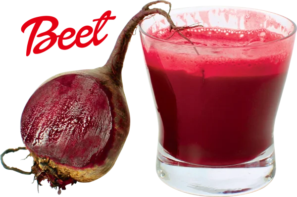 Fresh Beet and Beet Juice PNG Transparent Background
