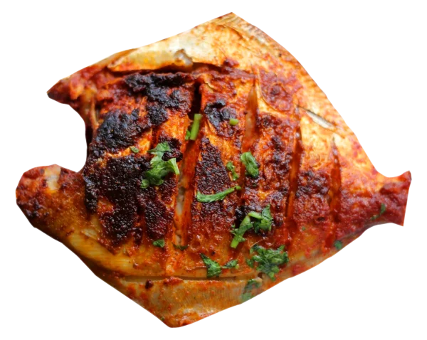 Spicy Grilled Fish PNG Transparent Background