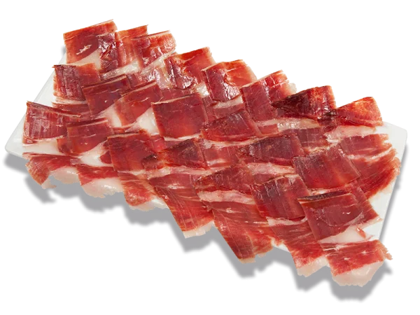 Jamón Serrano Slices PNG Transparent Background