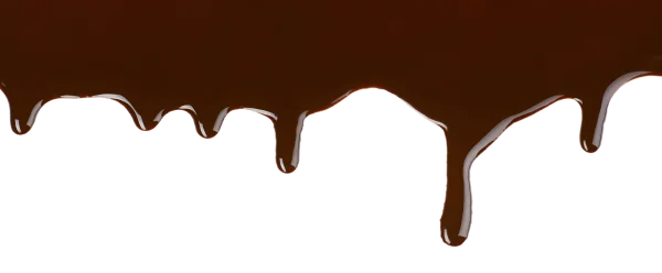 Dripping Chocolate PNG Transparent Background
