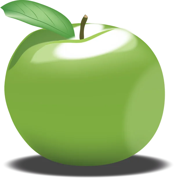 Green Apple PNG Transparent Background