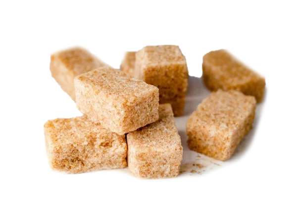 Brown Sugar Cubes PNG Transparent Background