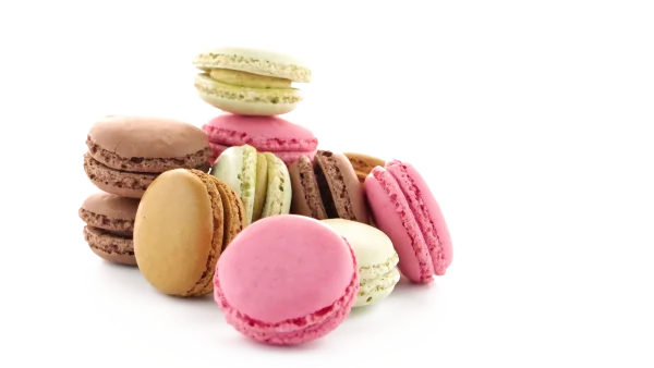 Colorful Macarons PNG Transparent Background
