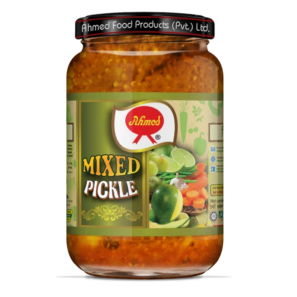 Ahmed Mixed Pickle Jar PNG Transparent Background